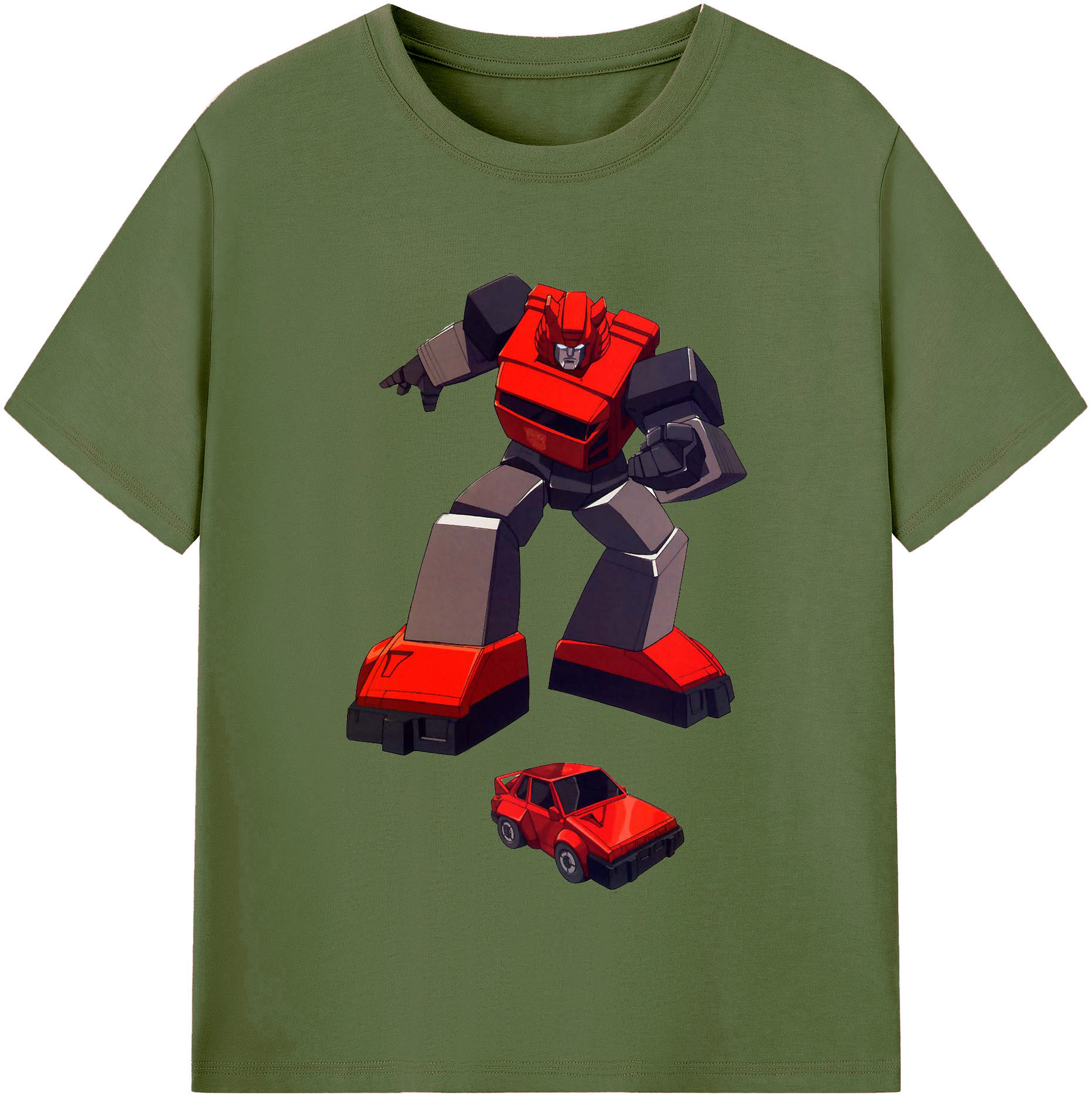（画像用）  綿100％半袖Tシャツ（フロントプリント）